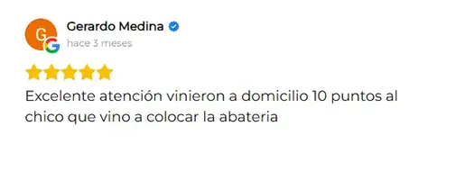 Testimonios de la experiencia con Baterías Cremer