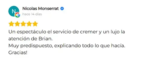 Testimonios de la experiencia con Baterías Cremer