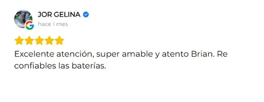 Testimonios de la experiencia con Baterías Cremer