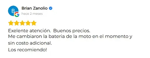 Testimonios de la experiencia con Baterías Cremer