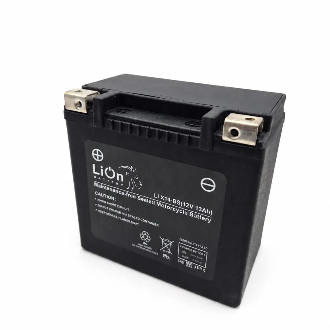BATERÍA PARA MOTOS LION 12V 13AH LIX14-BS LIBRE MANTENIMIENTO